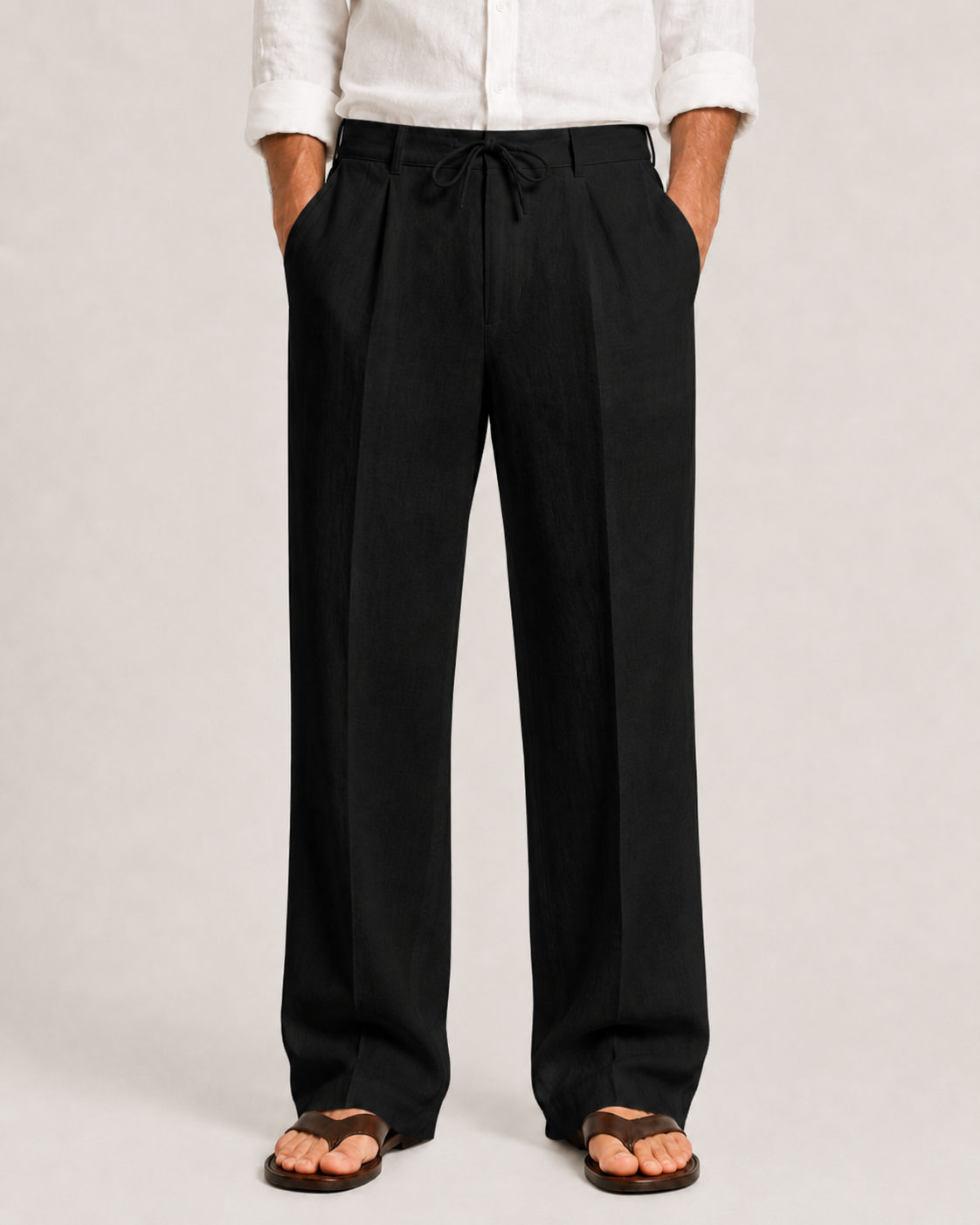 Pantalon élégant en lin ANFINITE