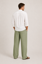 Pantaloni in Lino ANFINITE