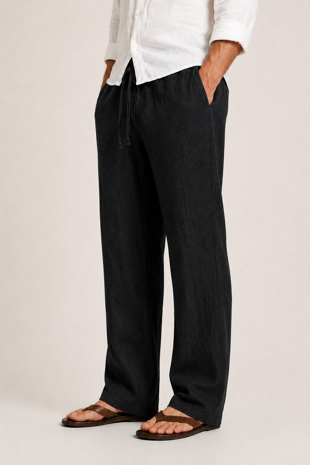 Pantaloni in Lino ANFINITE