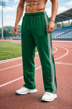 Pantalones deportivos de hombre con cordón