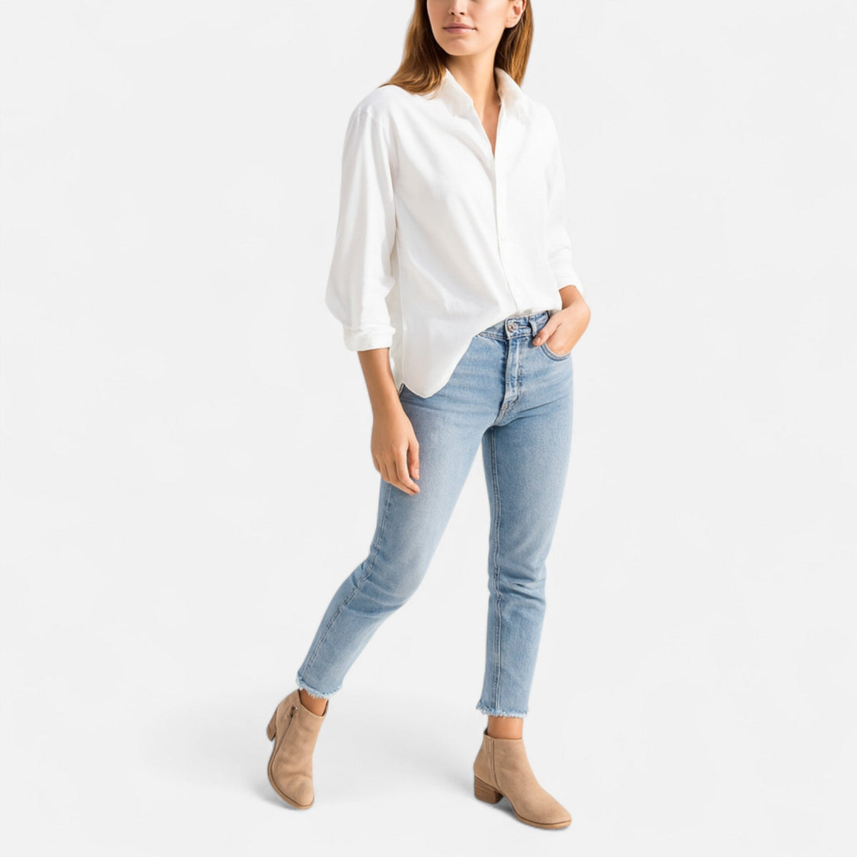 Bottines orthopédiques pour femme en véritable cuir
