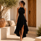 Abito Elegante con Balze ANFINITE Ornella