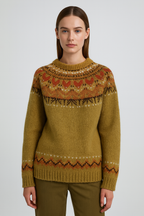 ANFINITE – Rundhalset Uldtrøje til Kvinder