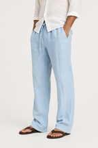 Pantaloni Effetto Lino ANFINITE