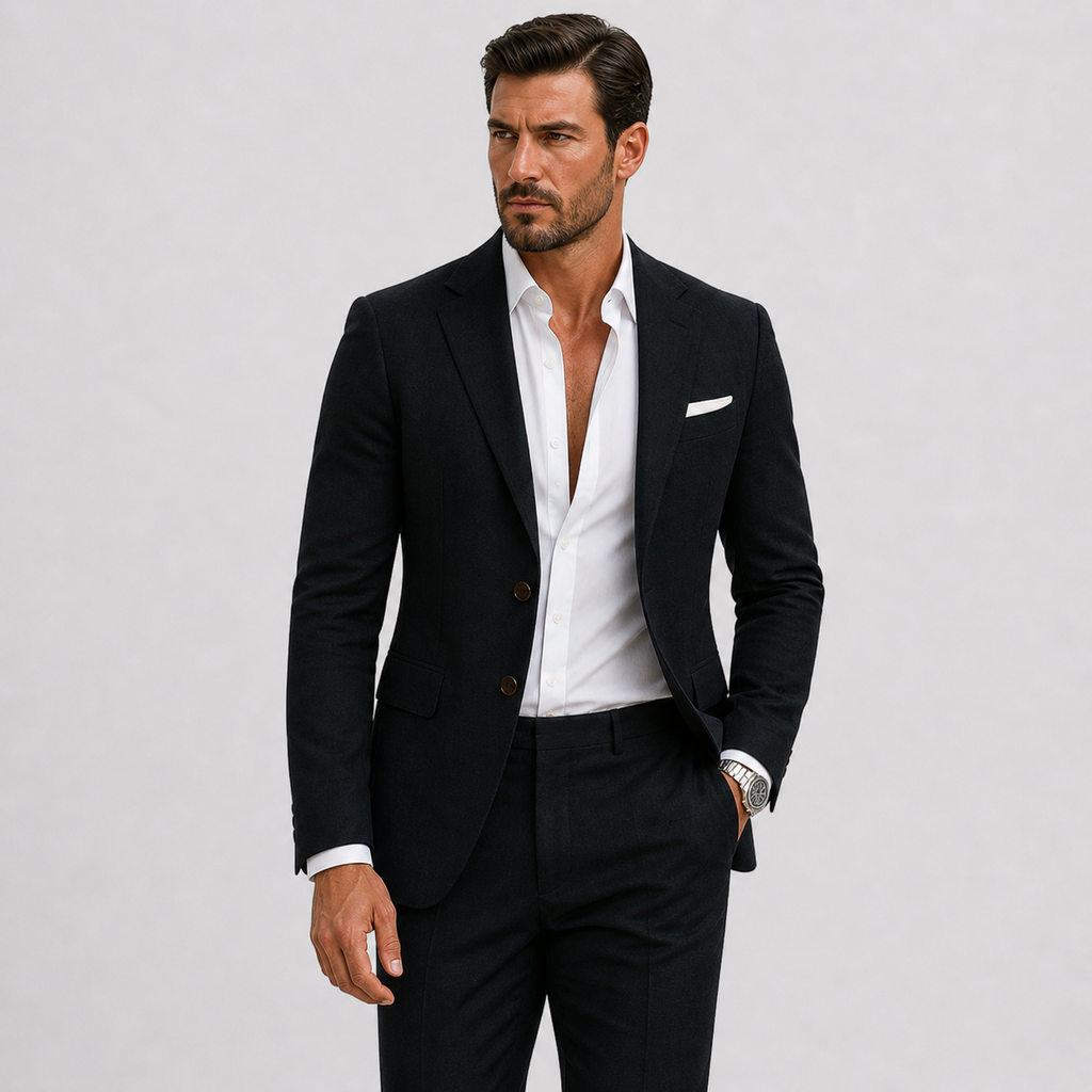 Herre Hørjakkesæt | Slim Fit & Tidløs Sommerstil