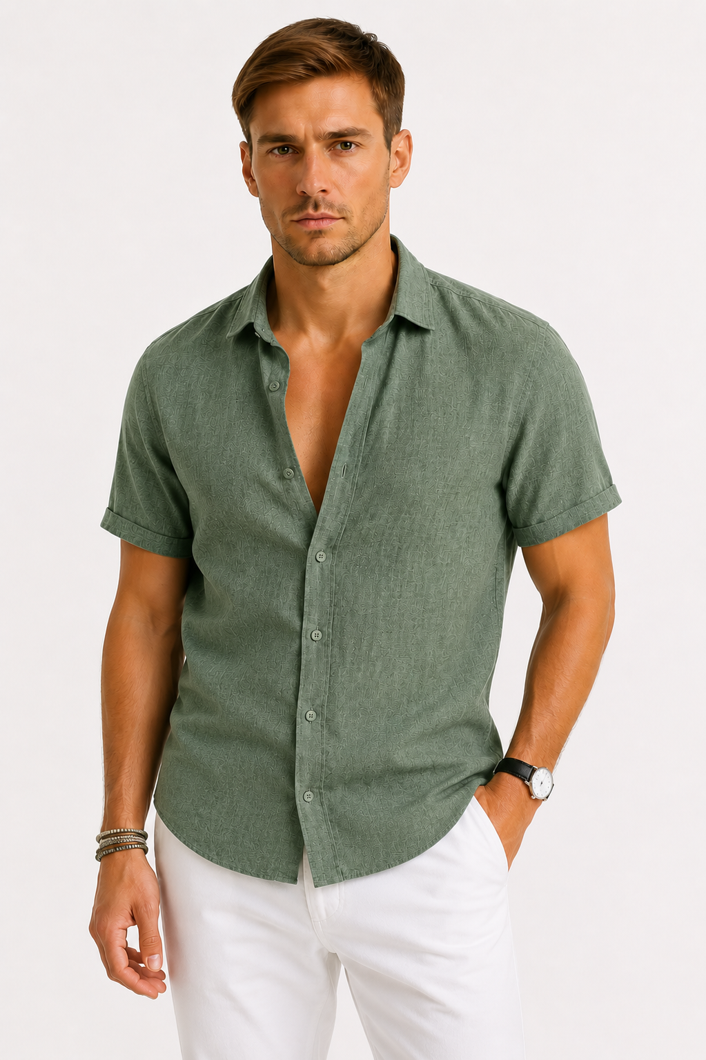 Camicia Estiva in Lino ANFINITE
