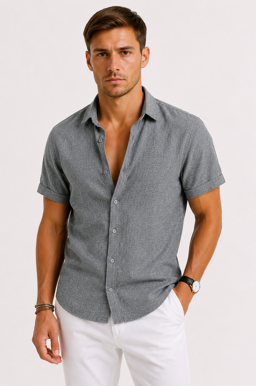 Camicia Estiva in Lino ANFINITE