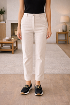Mocassini Slip-On Effetto Camoscio con Morsetto Decorativo