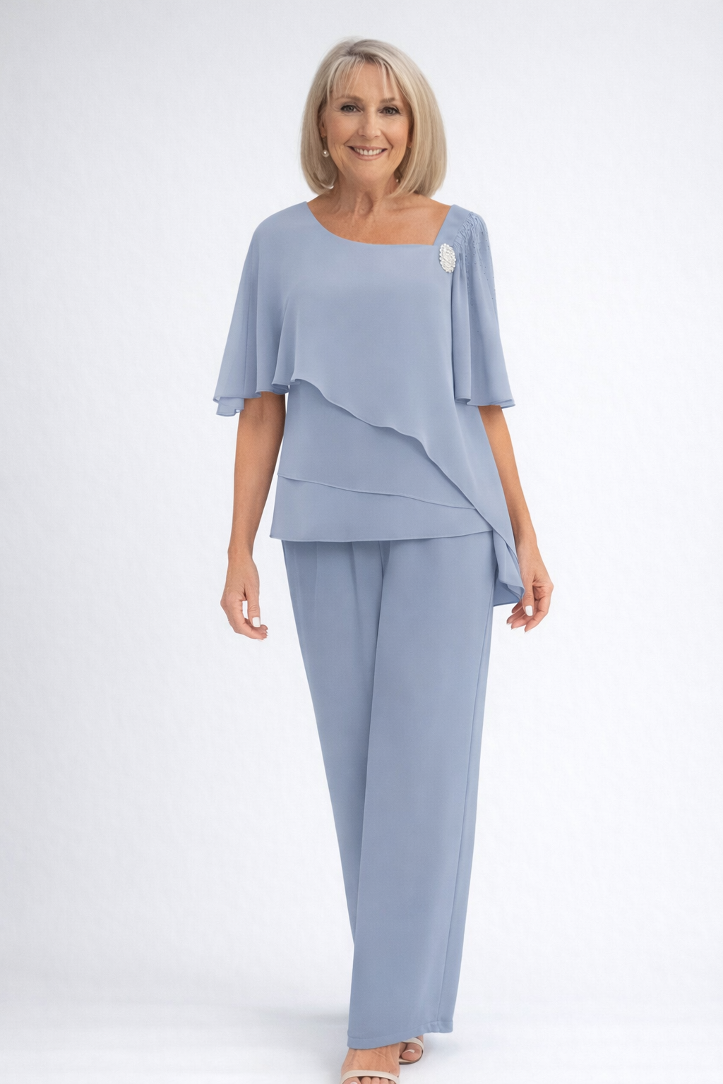 Damesæt Elegant Silhuet Todelt Formal Stil