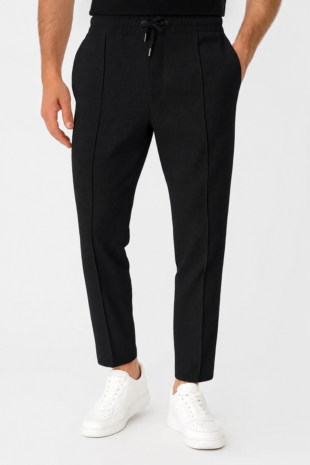 Pantalon vintage en mélange de coton ANFINITE