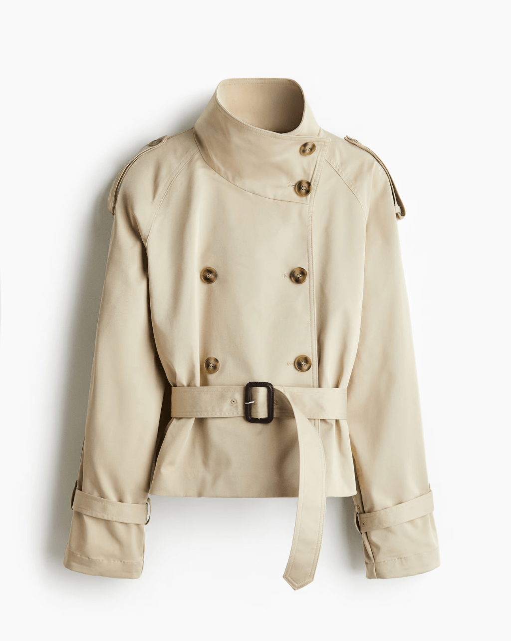 Trench Corto Donna dal Design Elegante