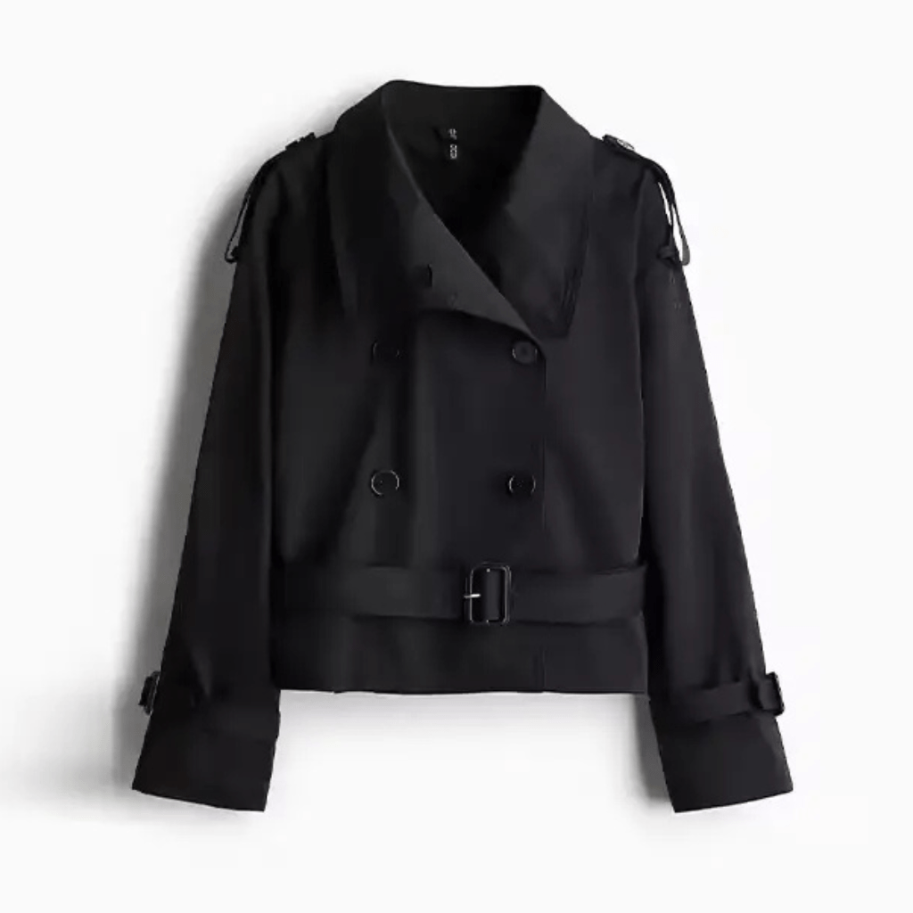 Trench Corto Donna dal Design Elegante