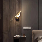 Moderne Væglampe til Fugle - AviaryGlow