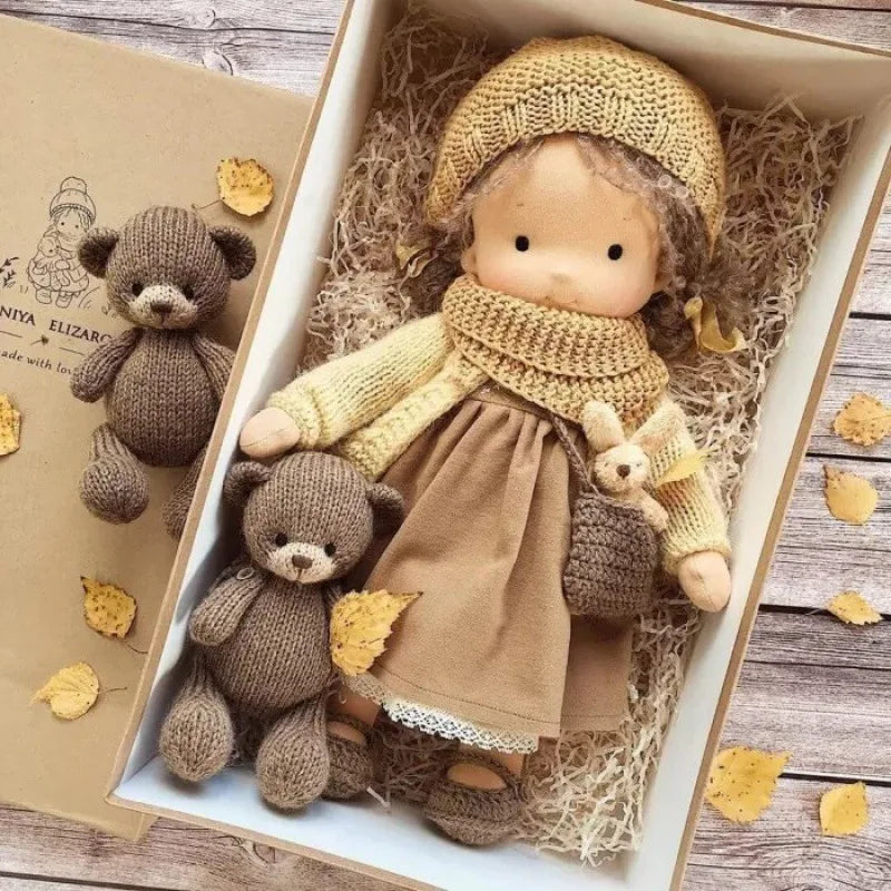 Doll in Peluche Morbido per Gioco Creativo – Design Confortevole per Gioia Quotidiana