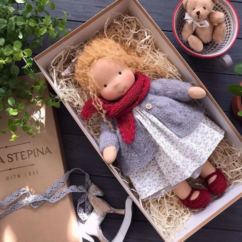 Doll in Peluche Morbido per Gioco Creativo – Design Confortevole per Gioia Quotidiana