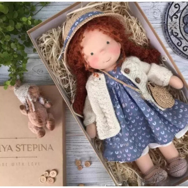 Doll in Peluche Morbido per Gioco Creativo – Design Confortevole per Gioia Quotidiana