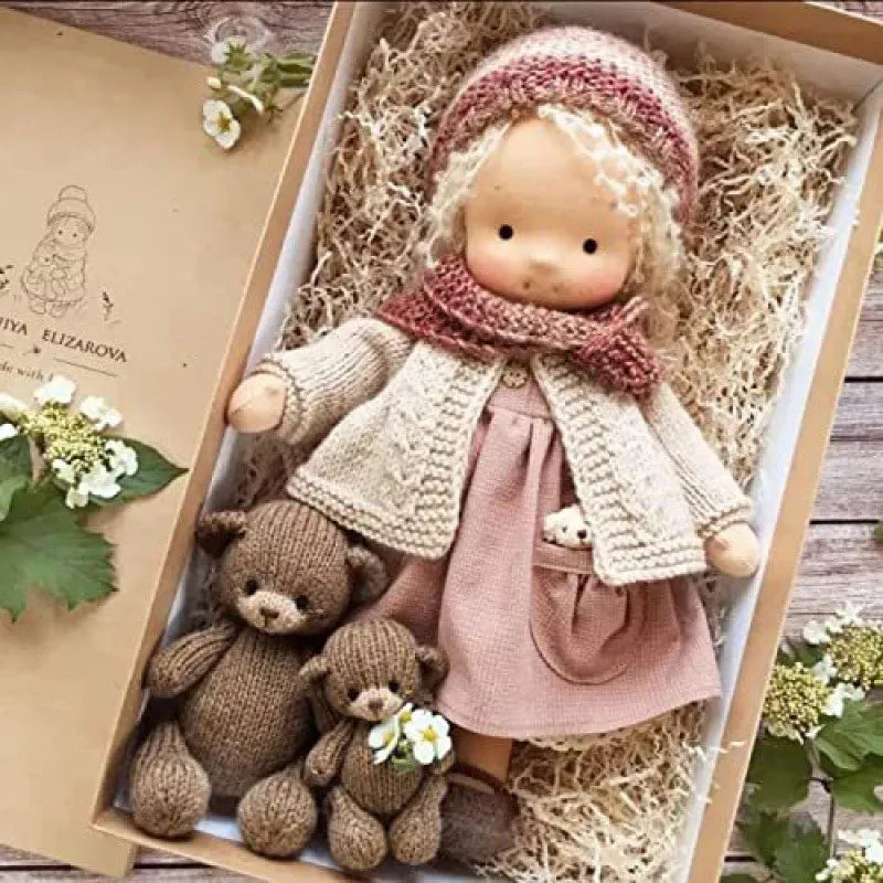 Doll in Peluche Morbido per Gioco Creativo – Design Confortevole per Gioia Quotidiana
