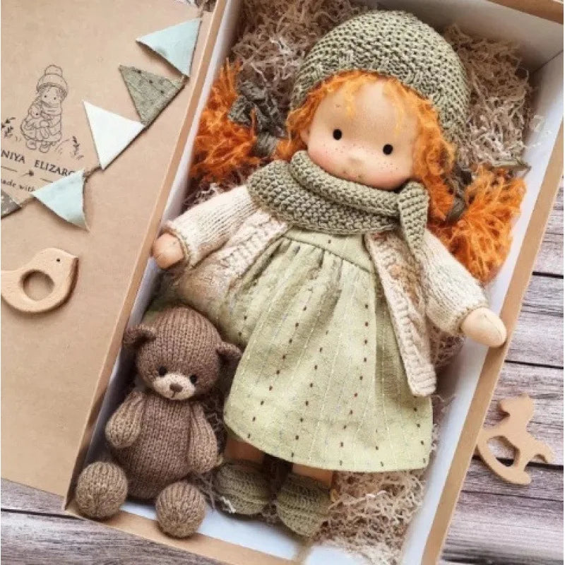 Doll in Peluche Morbido per Gioco Creativo – Design Confortevole per Gioia Quotidiana
