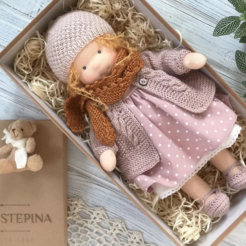 Doll in Peluche Morbido per Gioco Creativo – Design Confortevole per Gioia Quotidiana