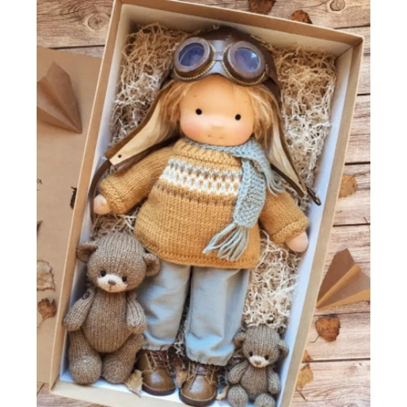 Doll in Peluche Morbido per Gioco Creativo – Design Confortevole per Gioia Quotidiana