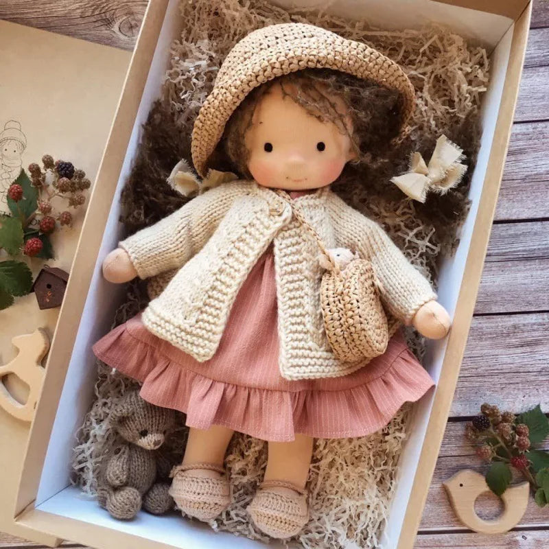 Doll in Peluche Morbido per Gioco Creativo – Design Confortevole per Gioia Quotidiana
