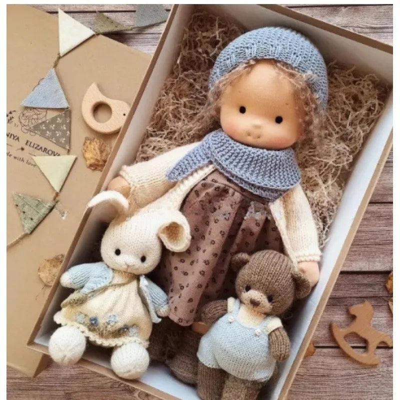 Doll in Peluche Morbido per Gioco Creativo – Design Confortevole per Gioia Quotidiana