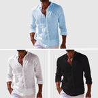 Camicia in Lino Elegante ANFINITE da Uomo