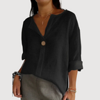 Blusa Elegante con Scollatura a V