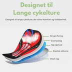 Gelforede cykelunderbukser - mænd og kvinder