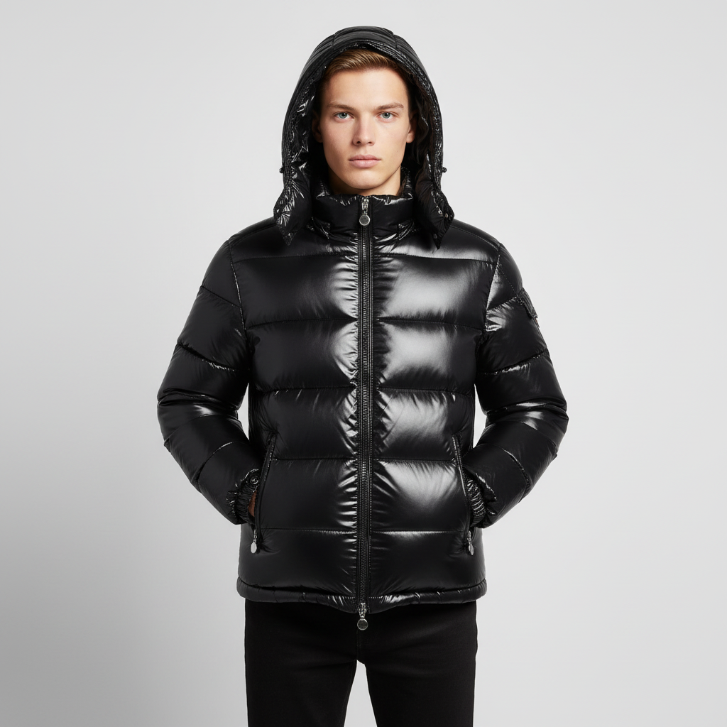 KAJ – Herre vinterjakke med hætte