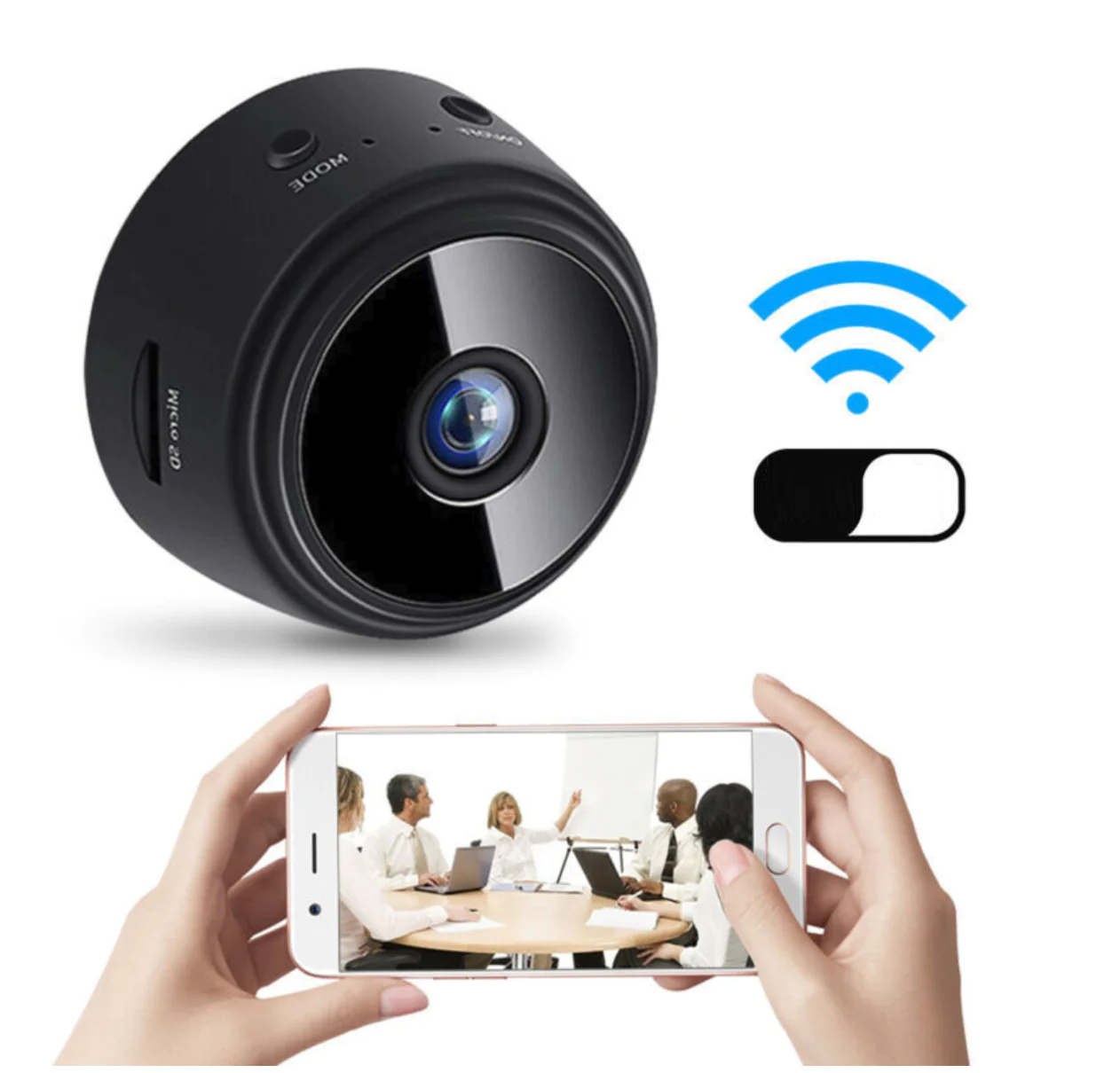 Telecamera di Sicurezza WiFi HD 1080p ANFINITE