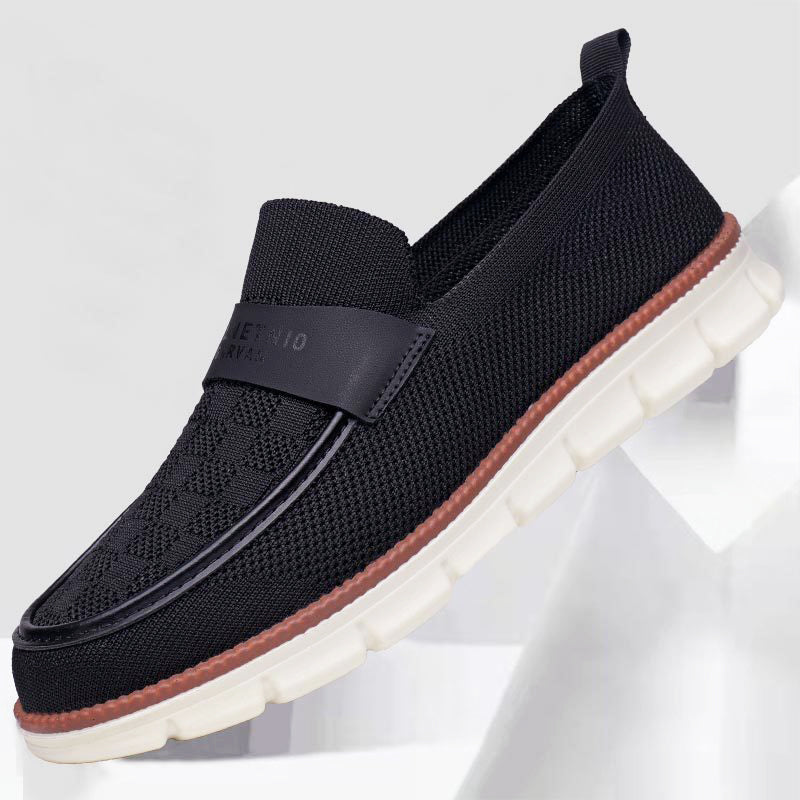 Mocassins casual homme en mesh