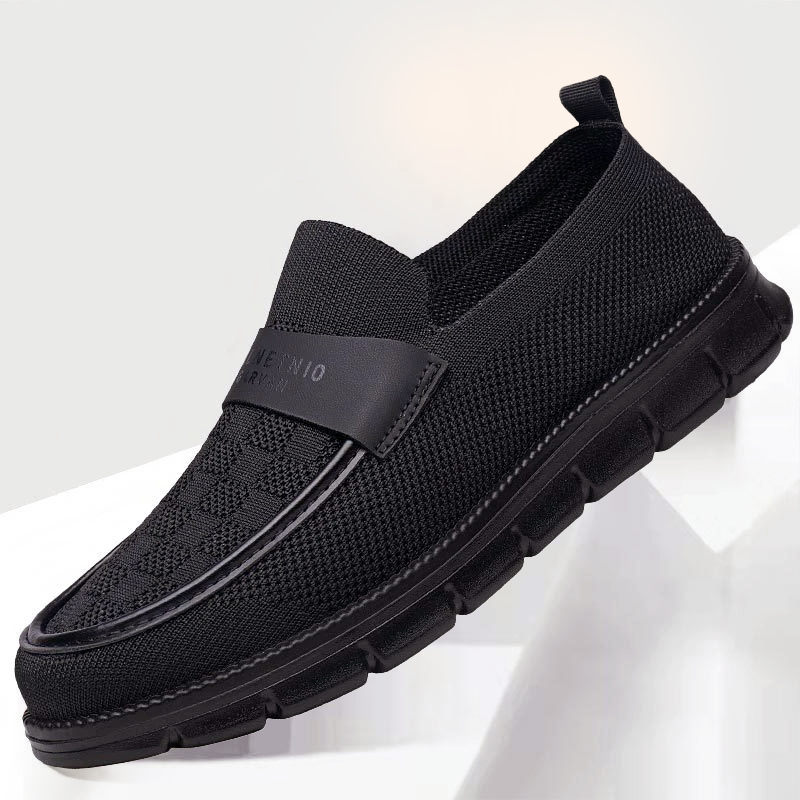 Mocassins casual homme en mesh