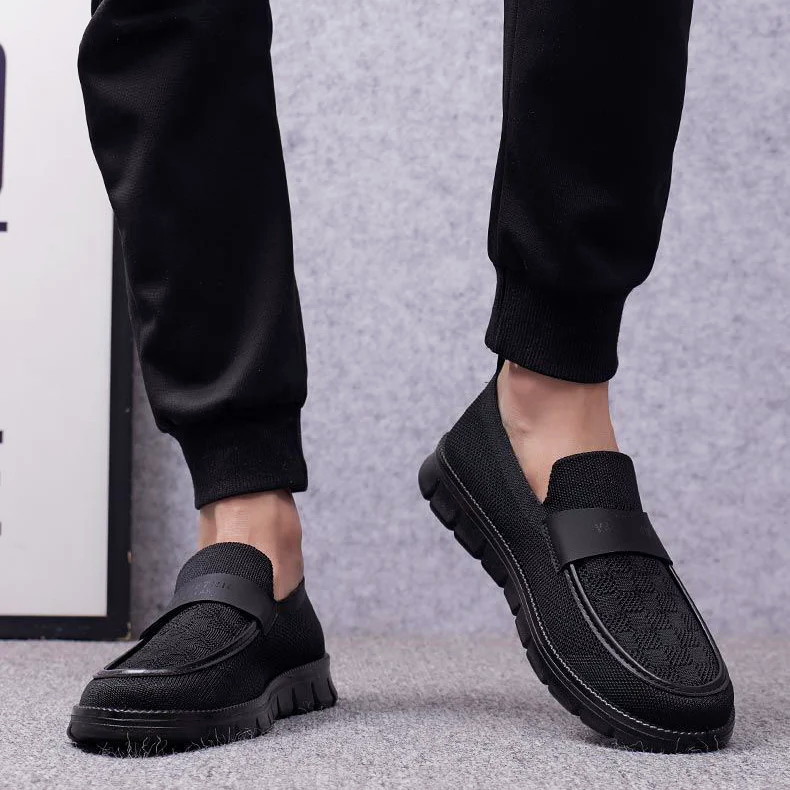 Mocassins casual homme en mesh