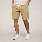 Shorts casual homme à cordon de serrage