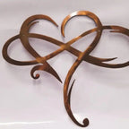 Arte da Parete in Ferro con Cuore Infinito - InfiniteHeart