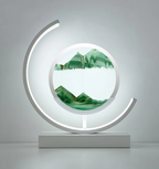 SerenityLamp - Unik Sandlandskab Belysning