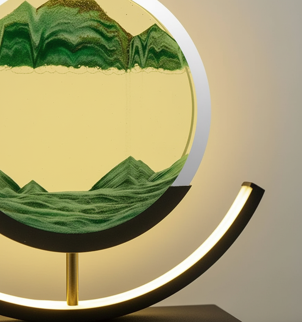 SerenityLamp - Unico Paesaggio Desertico Illuminazione