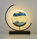 SerenityLamp - Unik Sandlandskab Belysning