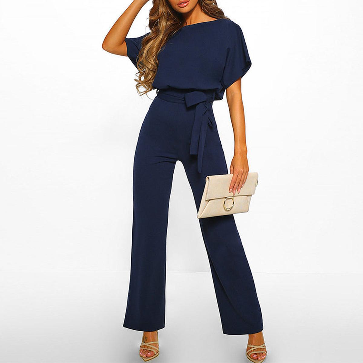 Jumpsuit Donna Estivo con Cintura ANFINITE