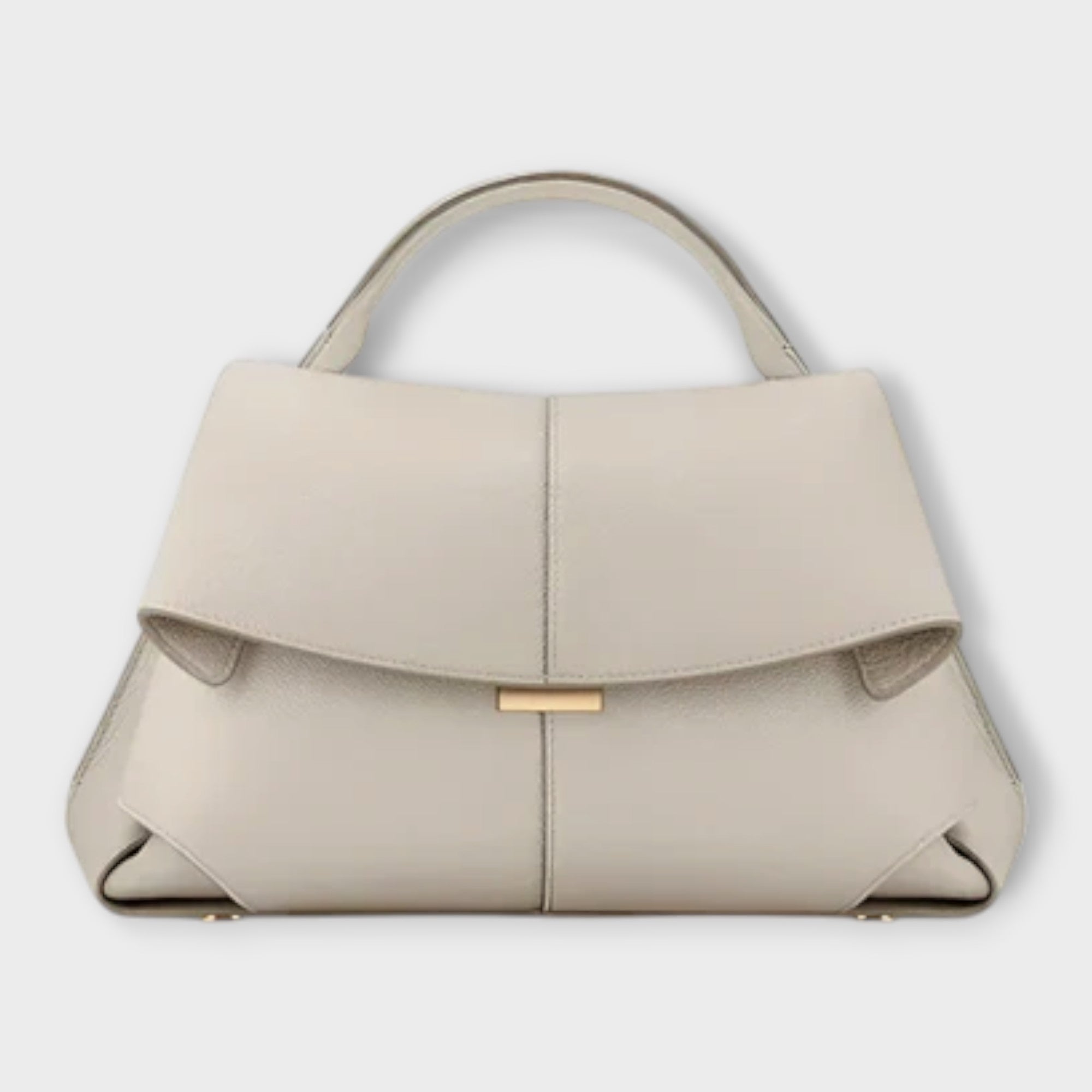 Borsa Ella con Chiusura a Rotolo e Divisione Elegante
