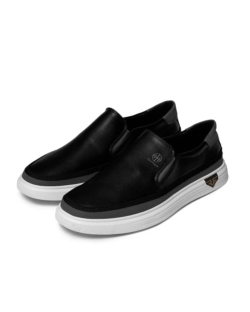 Zapatillas sin cordones para hombre de piel ligera – Calzado casual cómodo y elegante
