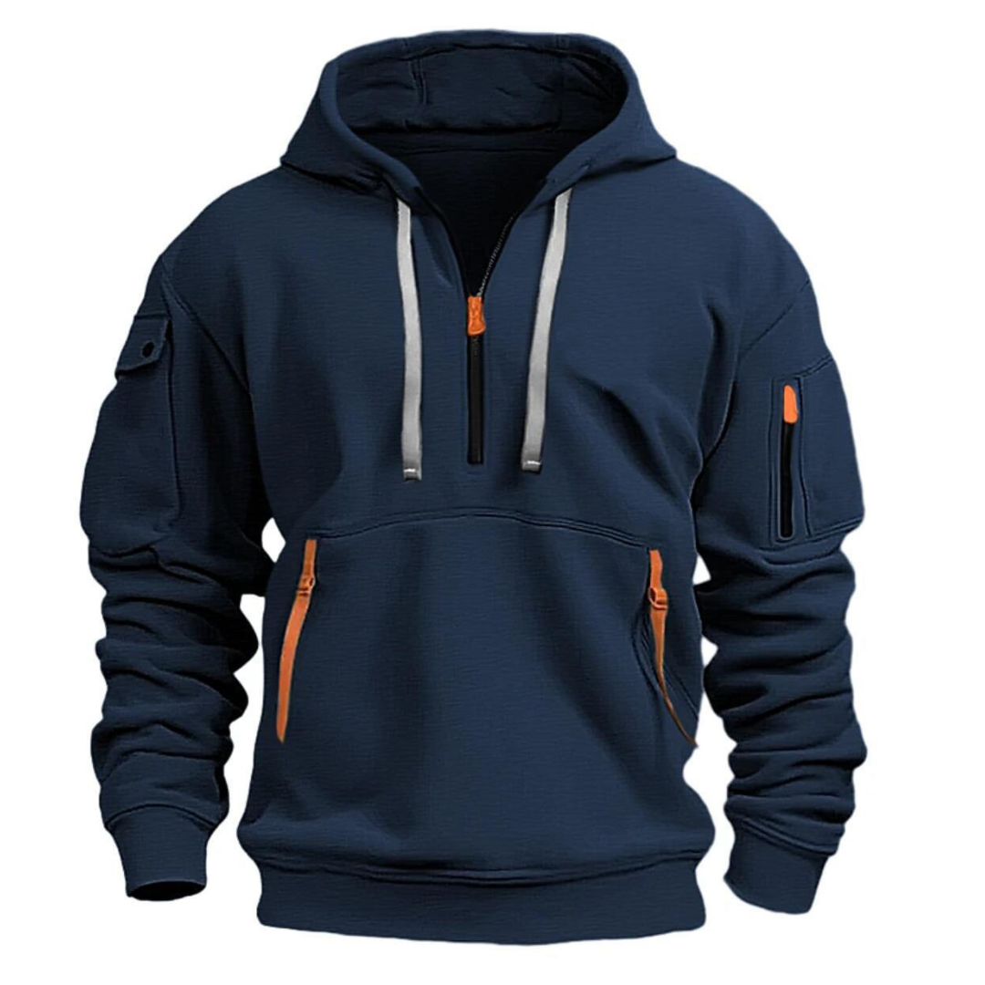 Sweat-shirt décontracté homme à poches zippées ANFINITE