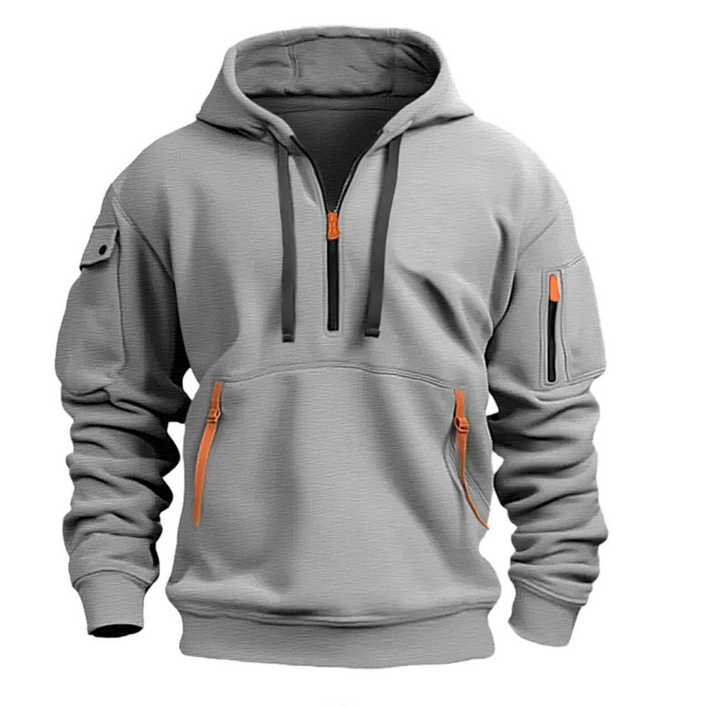 Sweat-shirt décontracté homme à poches zippées ANFINITE