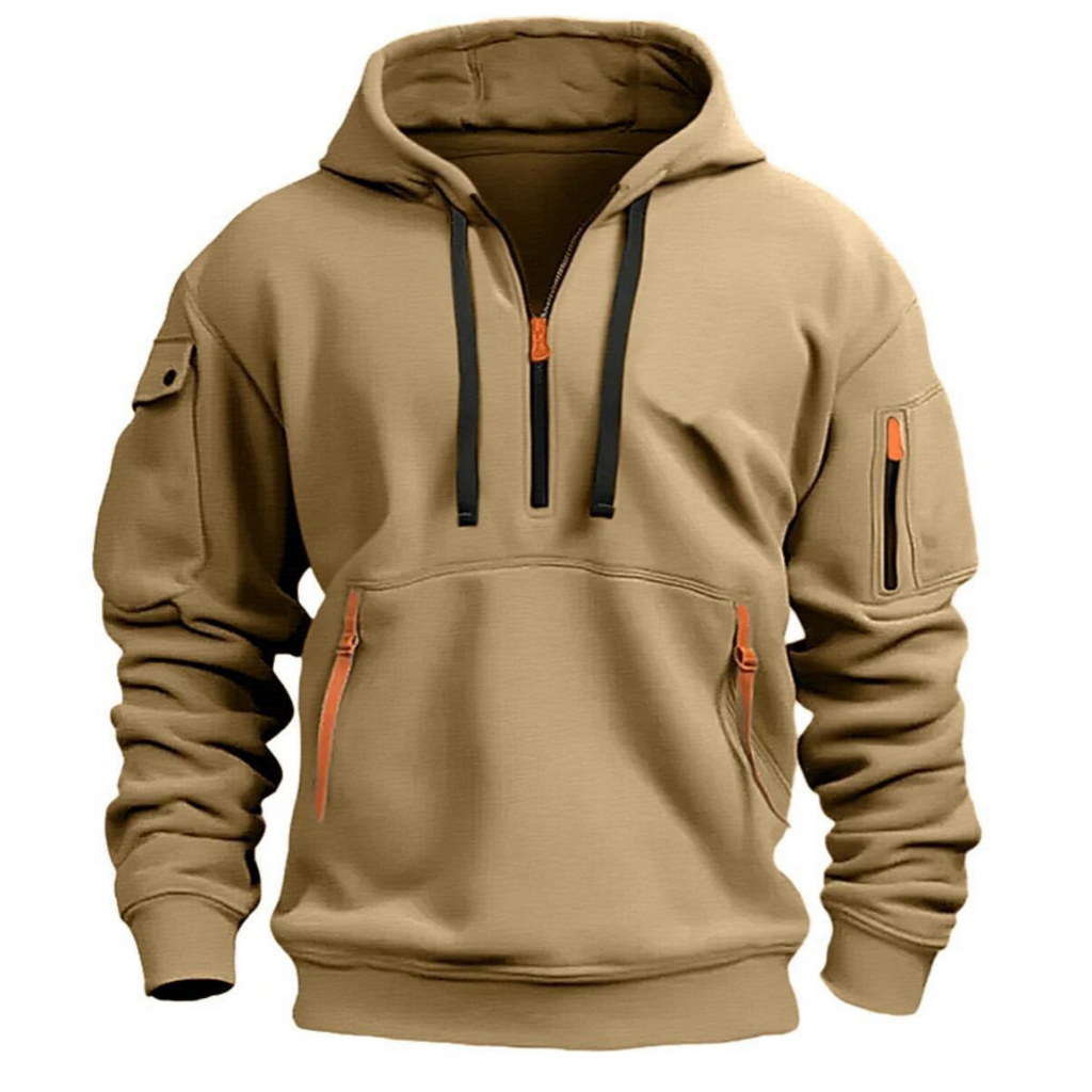 Sweat-shirt décontracté homme à poches zippées ANFINITE