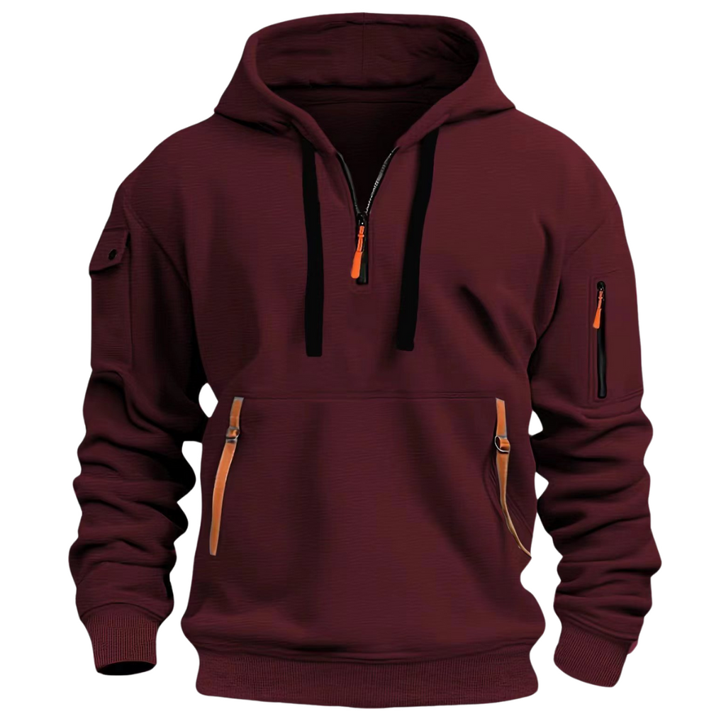 Sweat-shirt décontracté homme à poches zippées ANFINITE