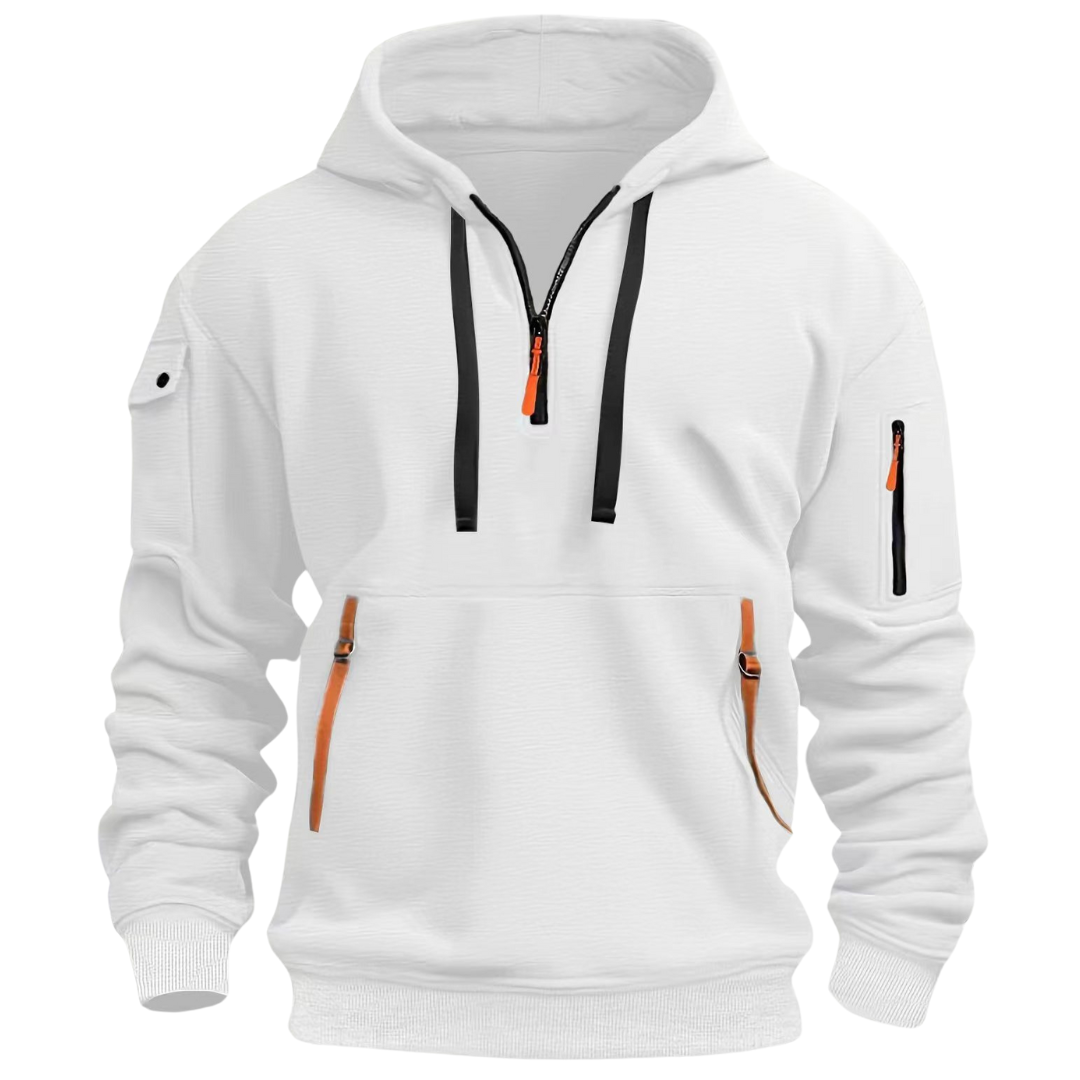 Sweat-shirt décontracté homme à poches zippées ANFINITE