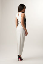 Abito Silhouette ANFINITE con Inserti in Pizzo