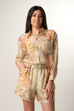 Completo Jungle ANFINITE con Camicia e Shorts