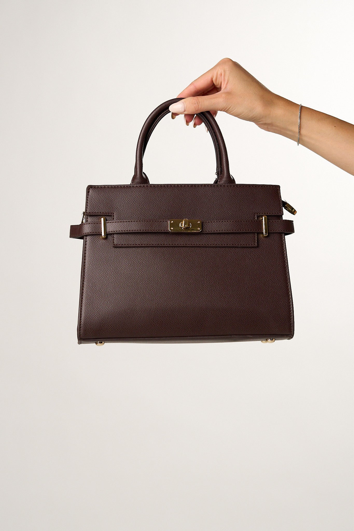 Borsa Rigida ANFINITE Melody in Ecopelle Martellata